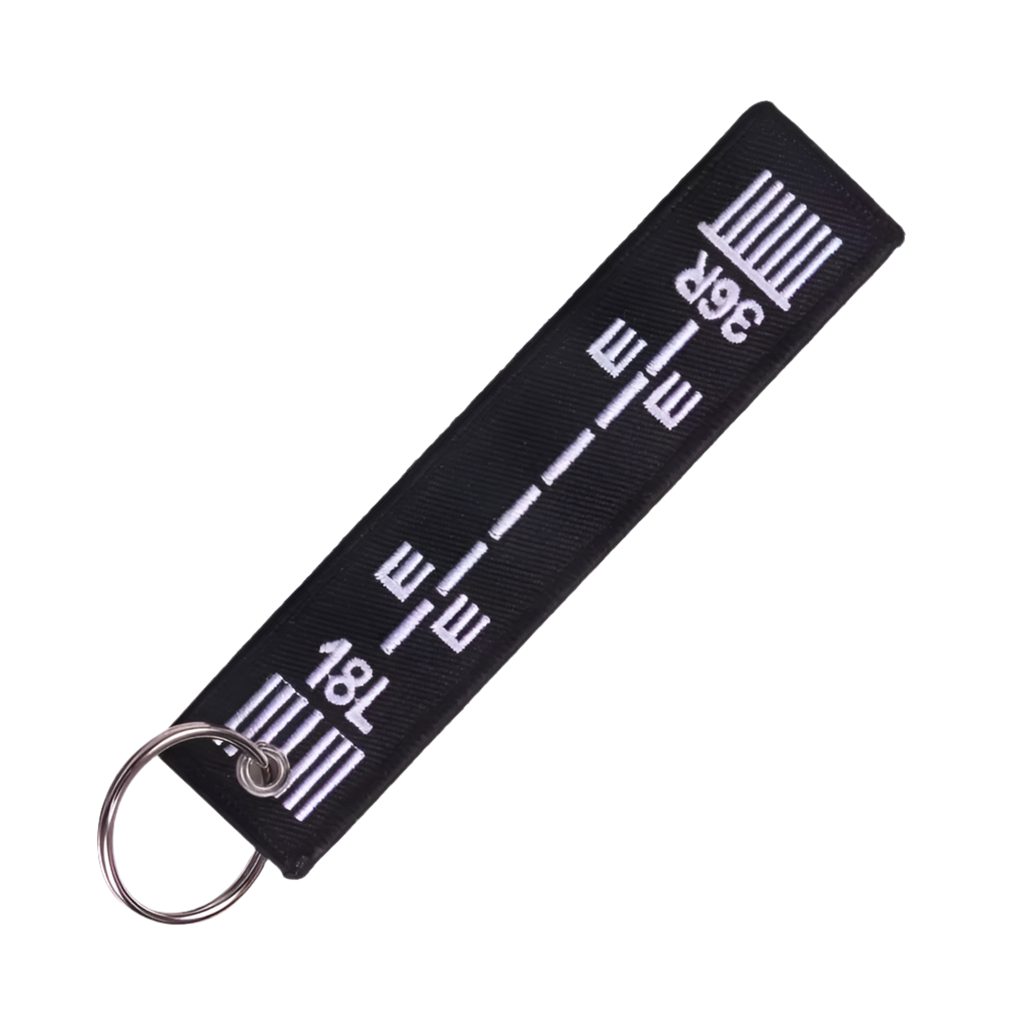 OEM Keychain Berloques Red Embroidery Highlight Key Fobs Chains Jewelry Aviation Gifts Chaveiro Masculino