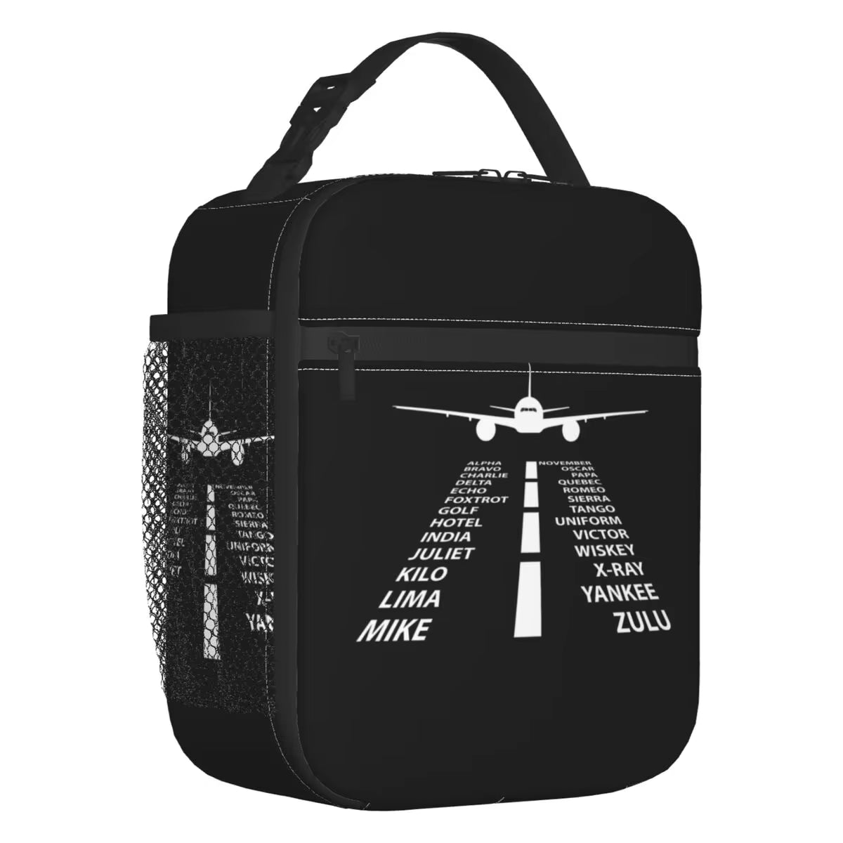 Supermarine Spitfire Insulated Lunch Bag Fighter Pilot Aircraft Airplane Plane Cooler Thermal Bento Box Kids School Children