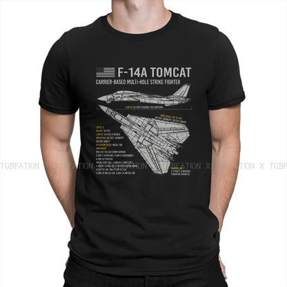 Top Gun Maverick Goose Film Tissu T-shirt F-14 Tomcat US Navy Avion Avion USAF Plan D'avion T-shirt Homme T-shirt