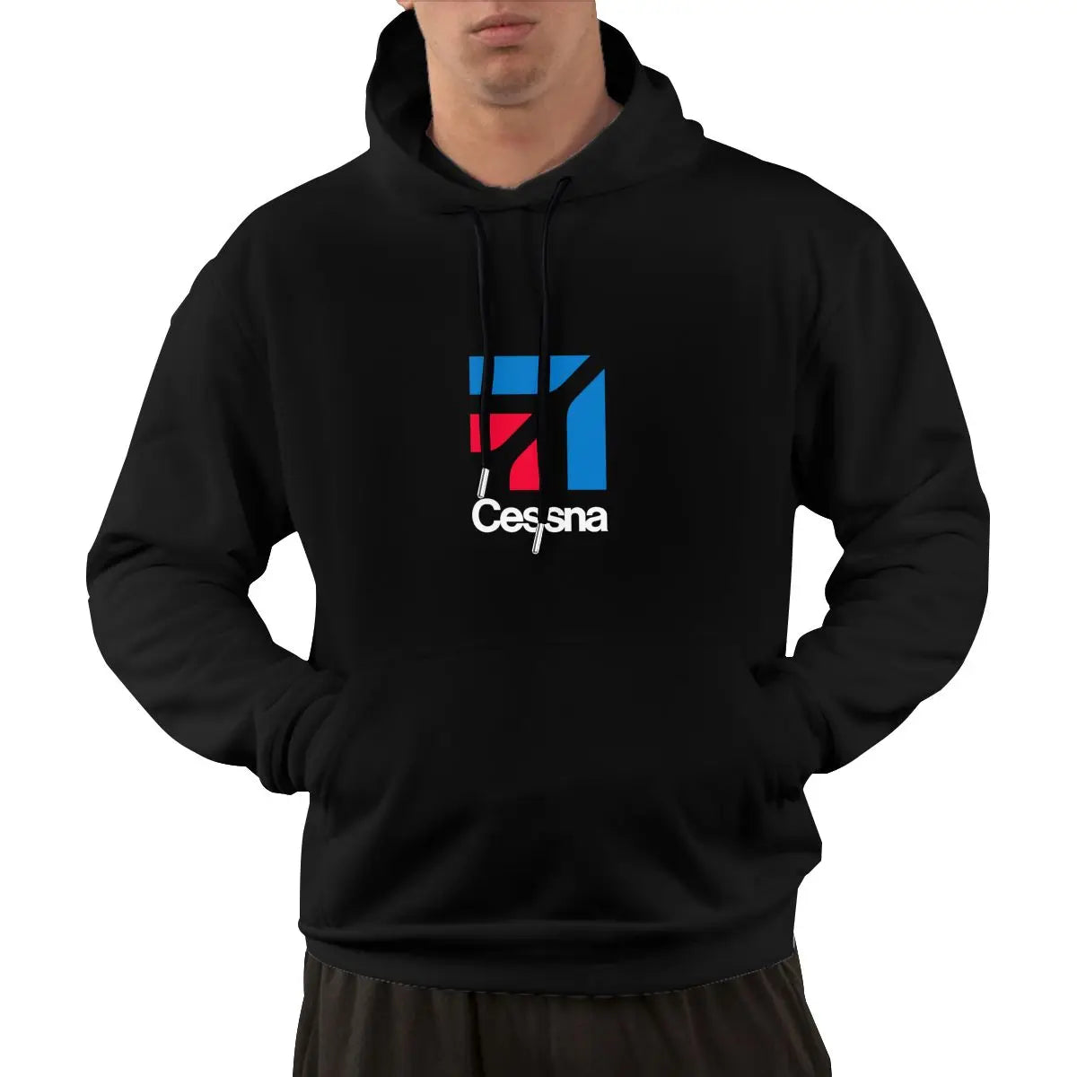 Sweats à capuche décontractés avec logo Cessna Pulls en coton Sweatshirts Hommes Femmes Hauts