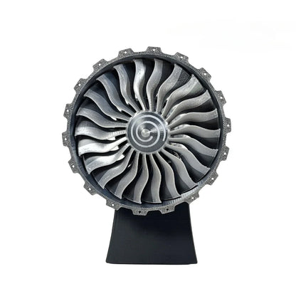 New 25cm TR 900 Turbofan Engine Model Aviation Aircraft Engine Power Turbine Super Cool Metal Small Toy Collectible Gift