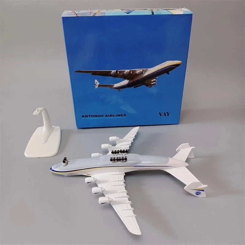 20CM Diecast Metal Antonov An-225 'Mriya' – 1:400 Scale Collectible Model Airplane