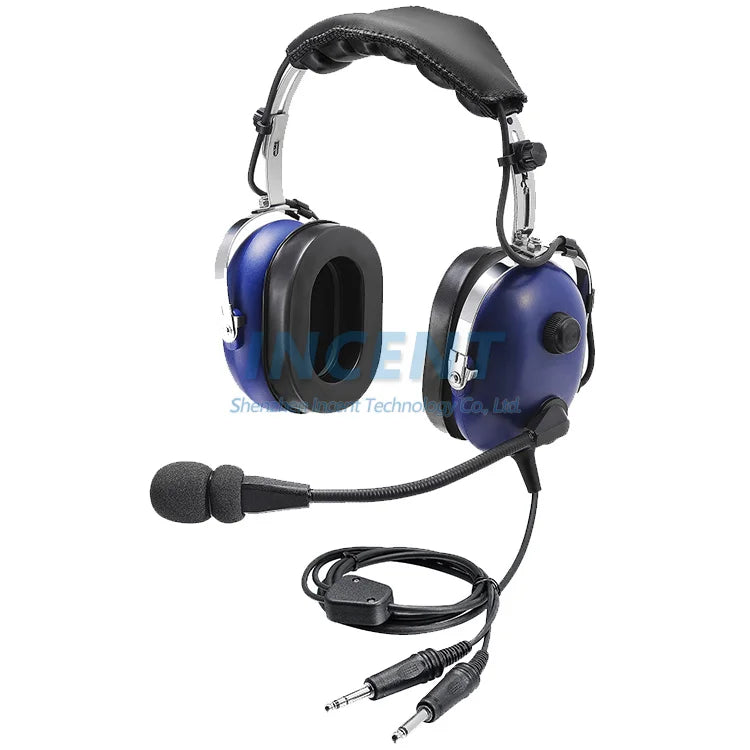 VOIONAIR Kid Child Pilot Headset PNR (Passive Noise Reduction) Aviation Headset IN-1000C for Girls Boys