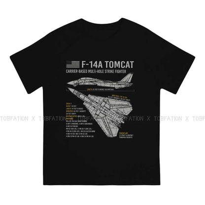 Top Gun Maverick Goose Film Tissu T-shirt F-14 Tomcat US Navy Avion Avion USAF Plan D'avion T-shirt Homme T-shirt