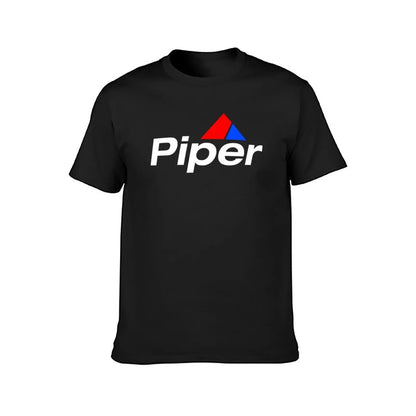 Piper Aircraft T-Shirt vintage plus size tops mens designer clothes