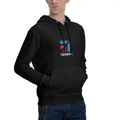 Sweats à capuche décontractés avec logo Cessna Pulls en coton Sweatshirts Hommes Femmes Hauts