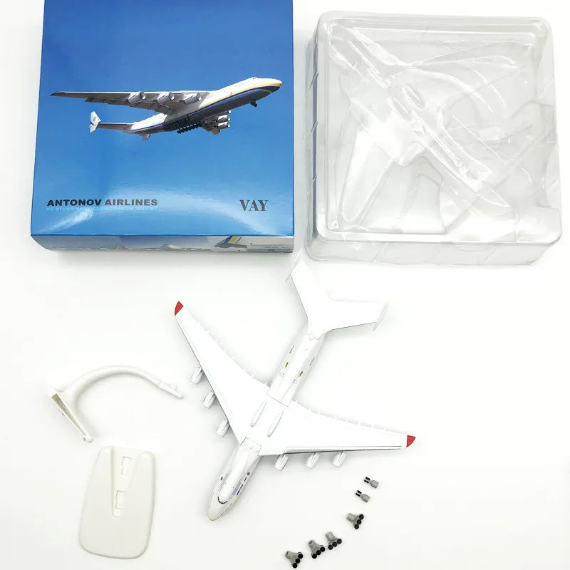 20CM Diecast Metal Antonov An-225 'Mriya' – 1:400 Scale Collectible Model Airplane