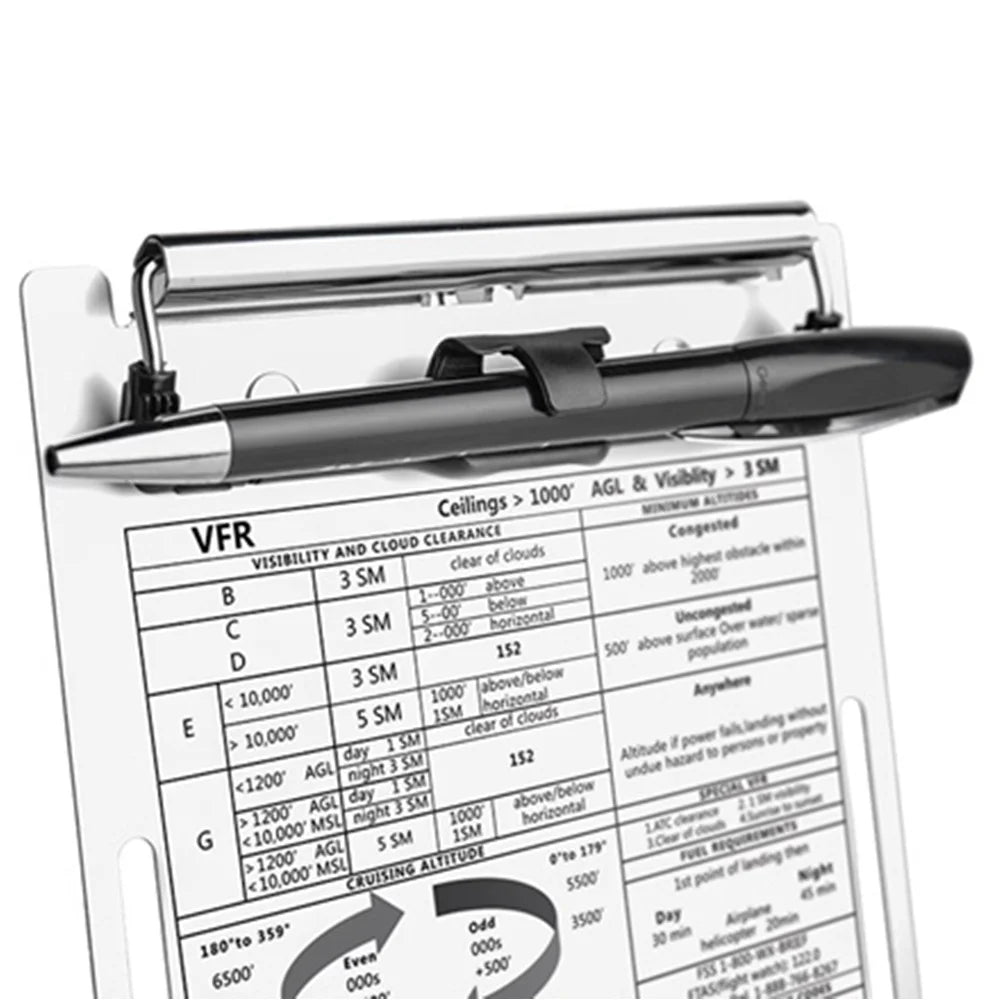 Pilotcheck Aviator VFR Pilot Kneeboard