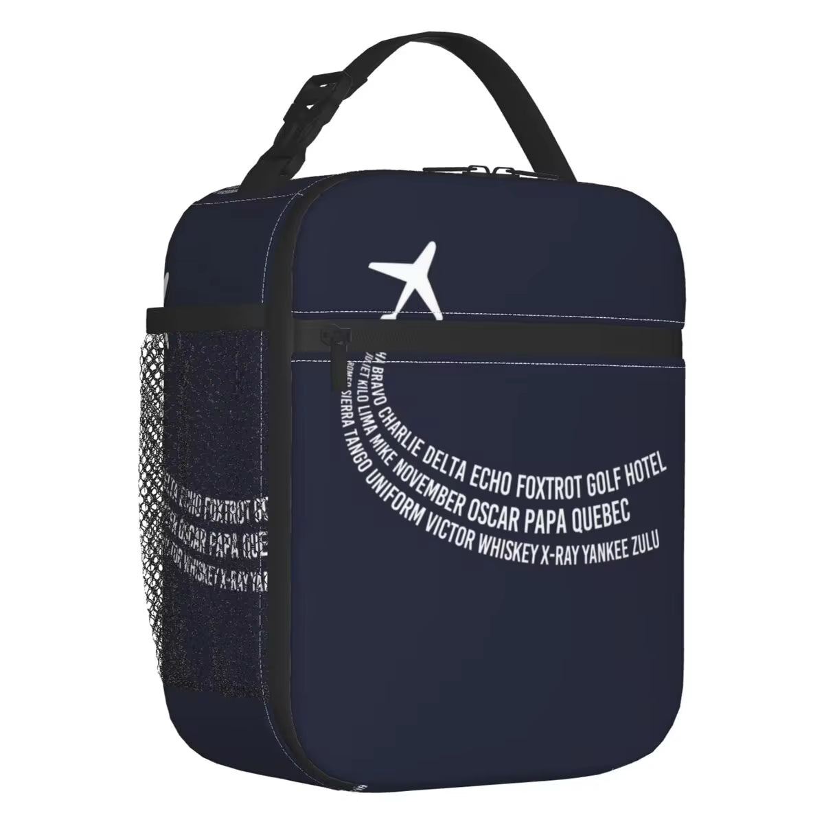 Supermarine Spitfire Insulated Lunch Bag Fighter Pilot Aircraft Airplane Plane Cooler Thermal Bento Box Kids School Children